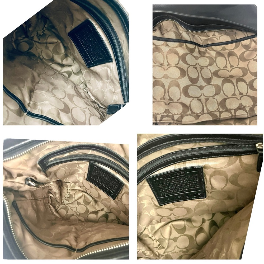 VINTAGE COACH BLACK DUFFLE SOHO LEGACY 9186 SHOULDER BAG - Picture 12 of 15